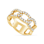 Diamond Link Ring